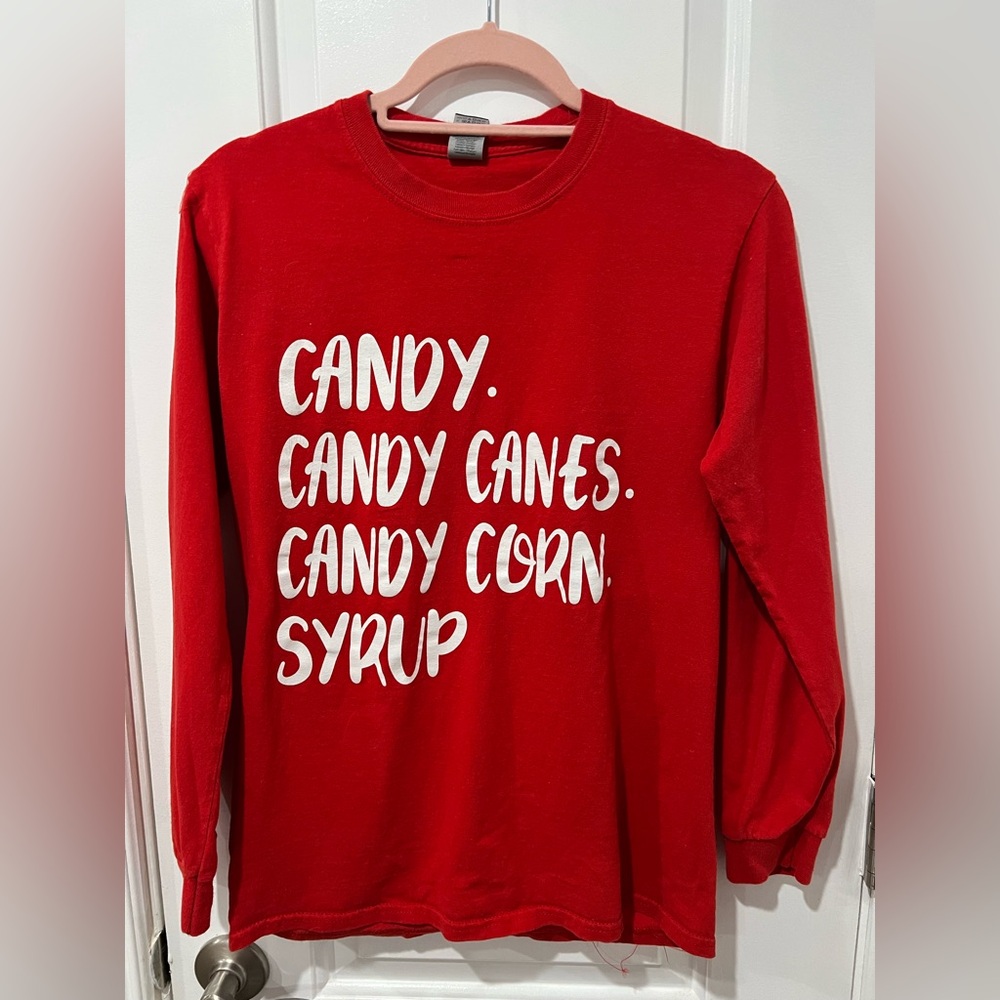 Woman’s Christmas long sleeve shirt.